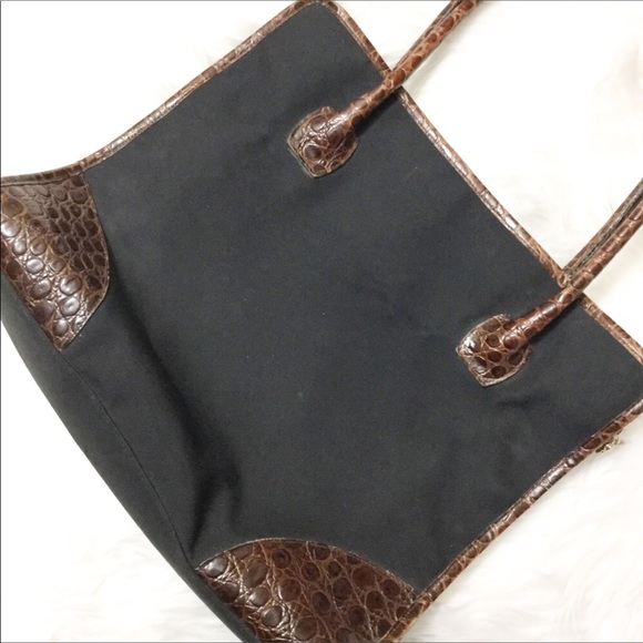 Vintage Salvatore Ferragamo Vara briefcase Tote - Picture 1 of 8